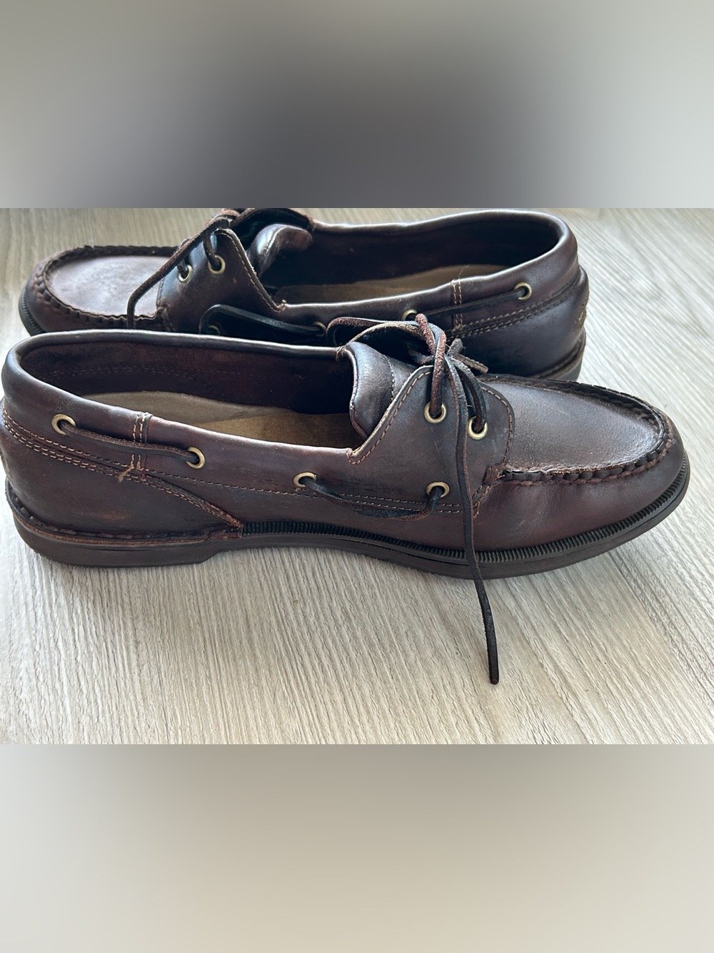 Rockport classic loafers boat shoes Sz 7.5 - Picture 9 of 12